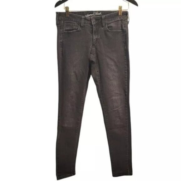 Universal thread | Mid Rise Skinny Jeans Black Gray Wash - Picture 1 of 5